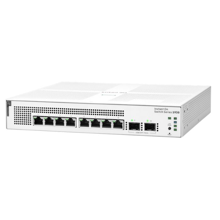 Switch19230 instant-on 8g poe 2sfp 124w